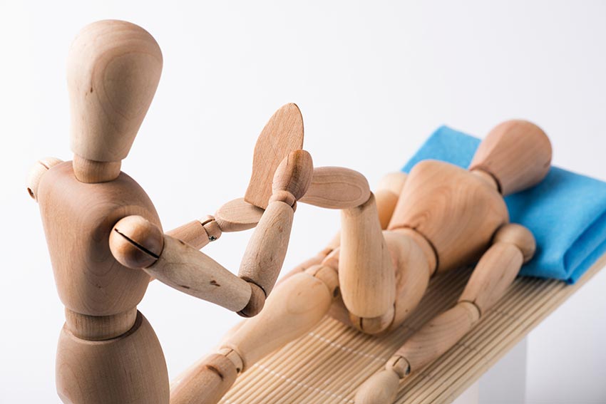 Praxis für funktionelle Massage und manuelle Gelenktherapie - redaktionelles Bild